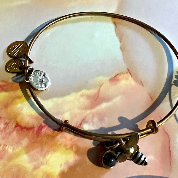 Alex + Ani Set of 3 beaded charm stacking bracelets - Picture 5 of 12
